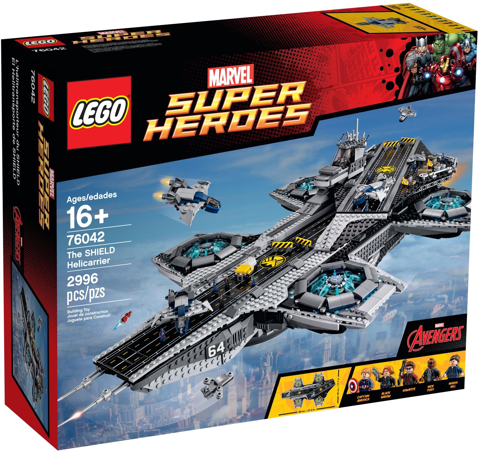 Конструктор LEGO Marvel Super Heroes 76042 2996 дет. - фото 2