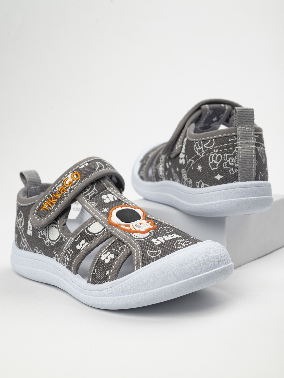 Сандалии TikkaGo 7T27_12614_grey-orange - фото 2