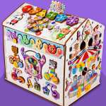 Игрушка Evotoys бизиборд