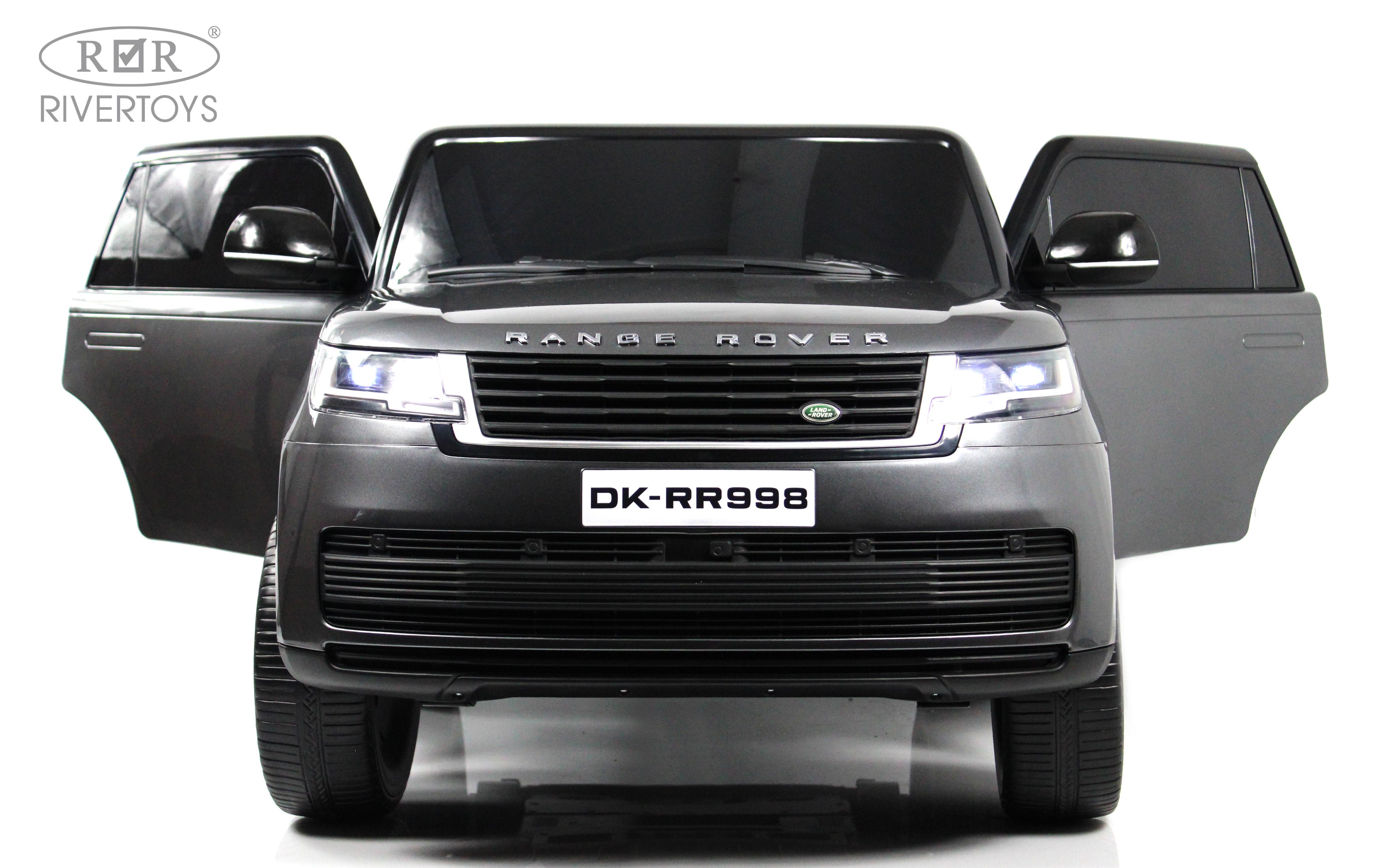 Электромобиль RIVERTOYS Y999YY-GRAY-GLANEC С пультом ДУ - фото 17