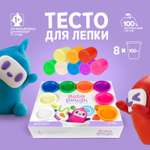 Тесто-пластилин Sima-Land 8 цв.