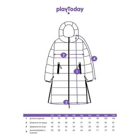 Пальто PlayToday