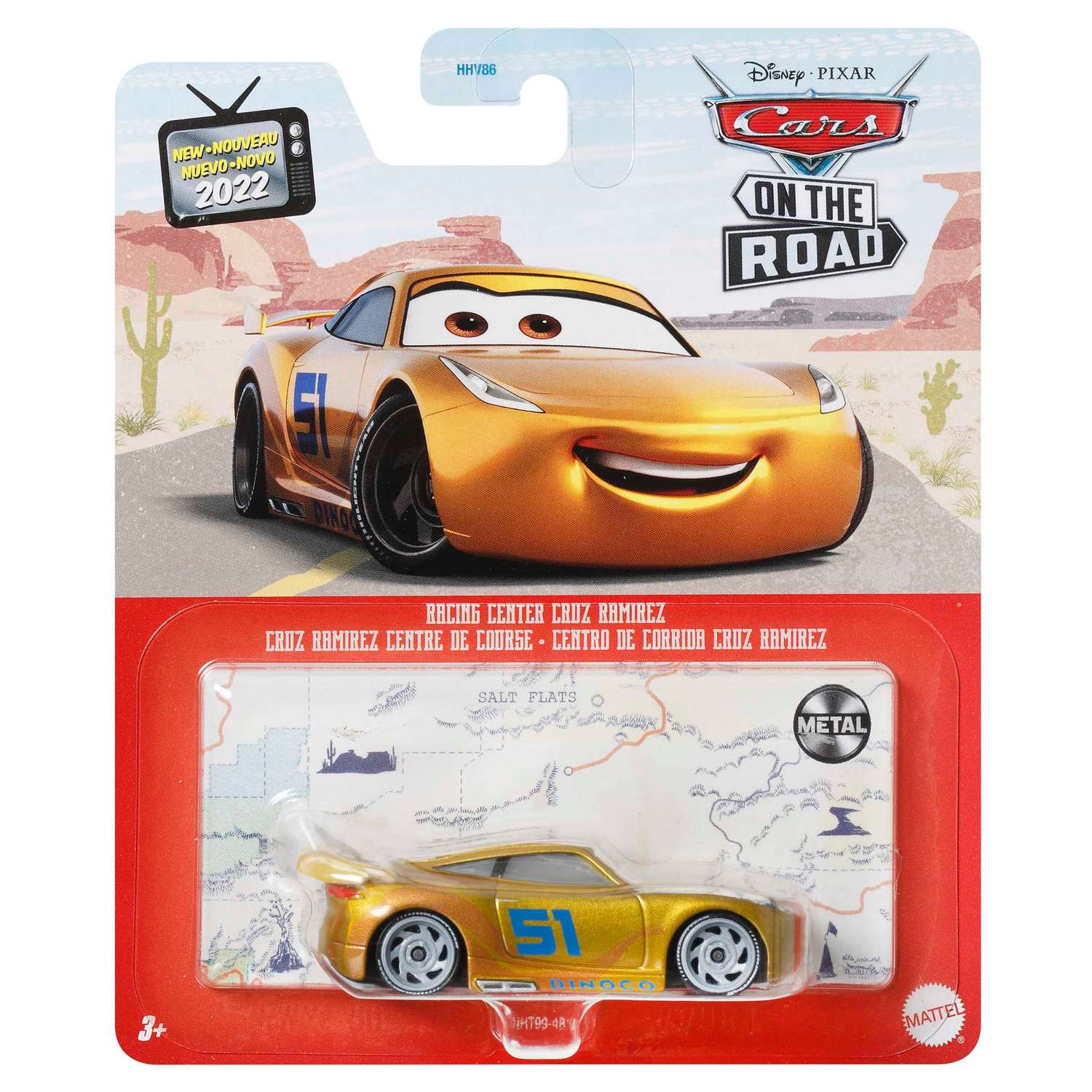 Машинка Cars Герои мультфильмов коллекционная гоночный центр Крус Рамирес HHT99 DXV29 - фото 4