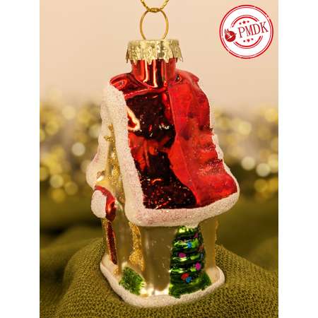 Елочная игрушка Kaemingk Домик EG188-YH2542