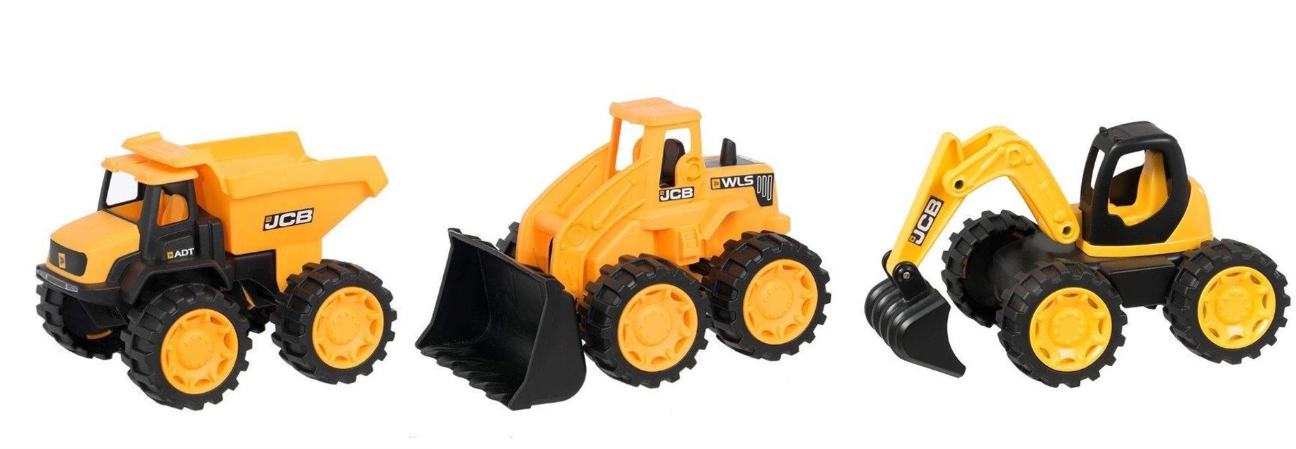 Игровой набор JCB 3 машинки 18см 14162340 - фото 6
