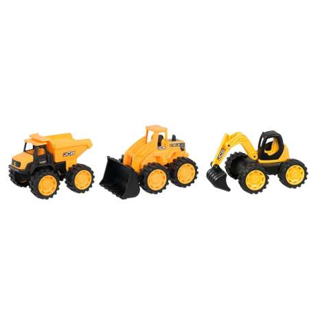 Игровой набор JCB 3 машинки 18см