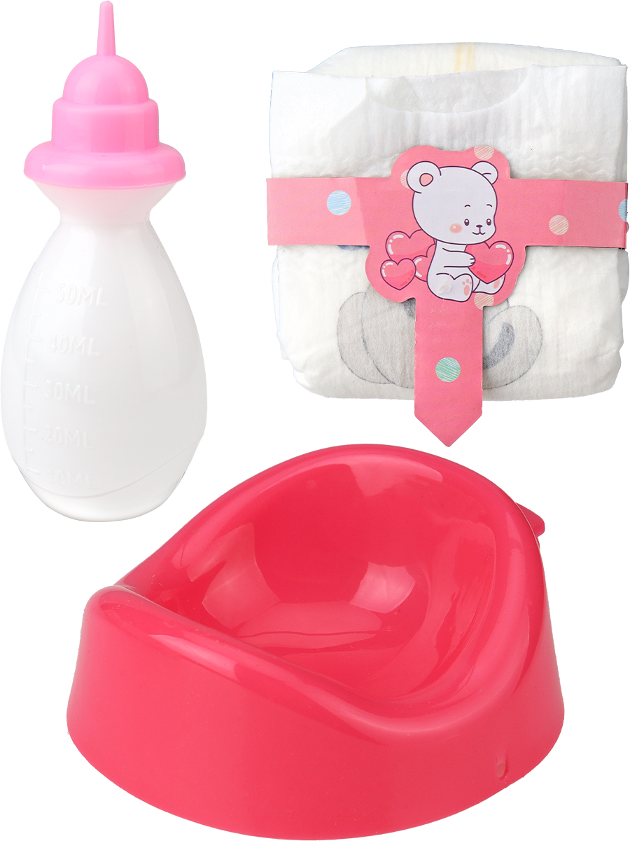 Кукла пупс Рыжий кот Набор №1 высота 33 см 2072455 - фото 4