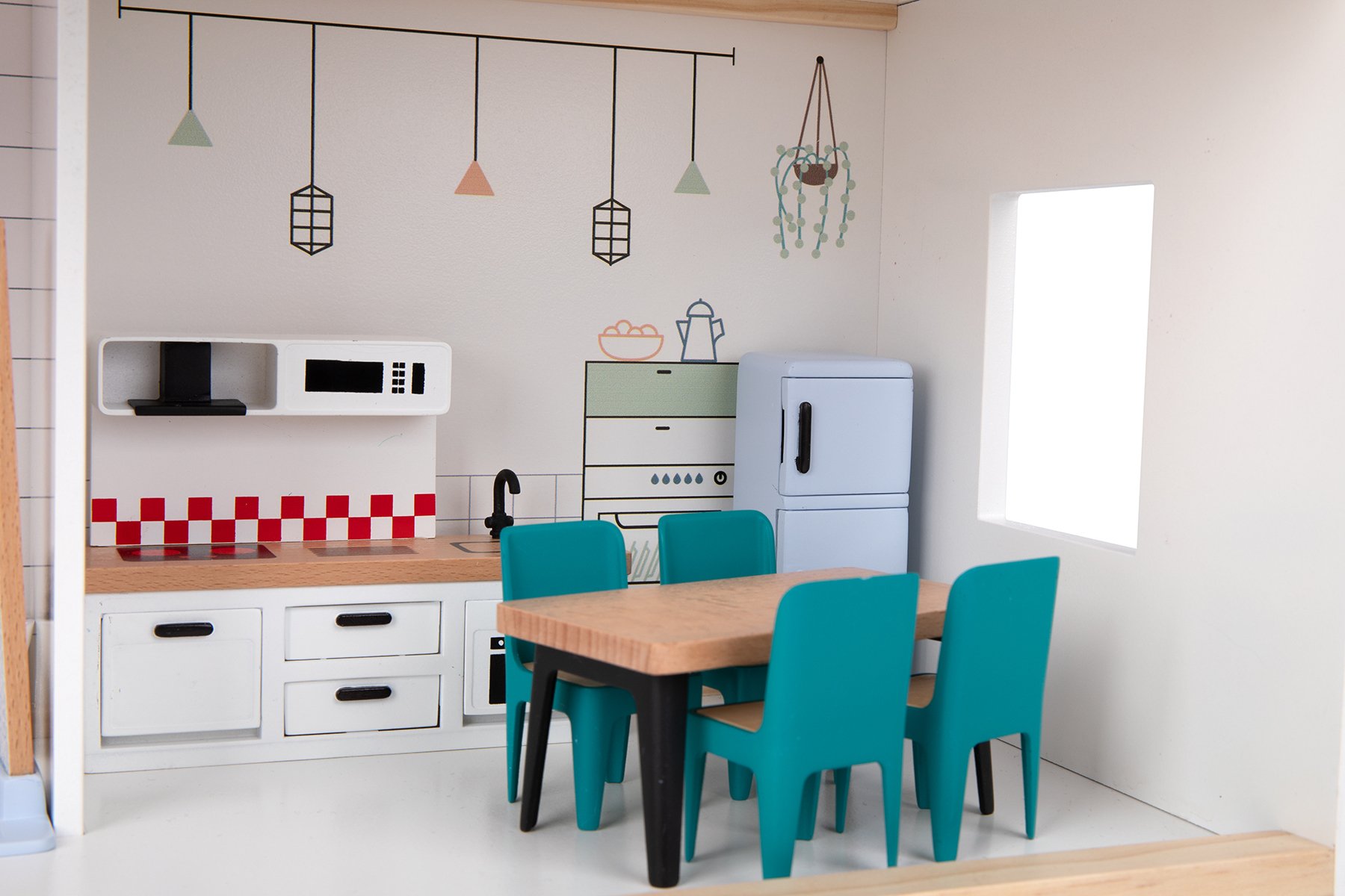 Домик для кукол Tooky Toy 70 см TH919 - фото 4