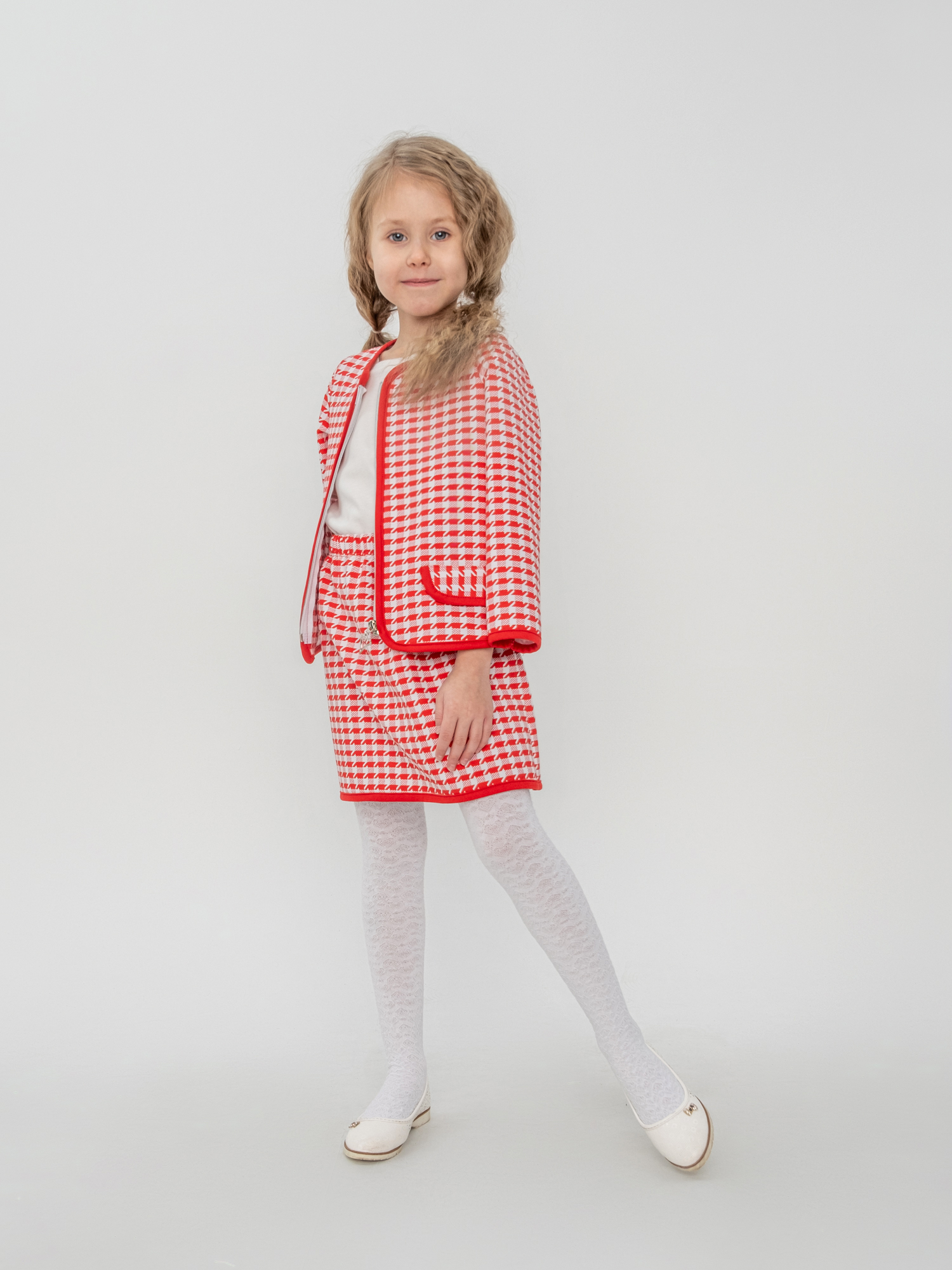 Жакет и юбка GoldKids К23202 - фото 8
