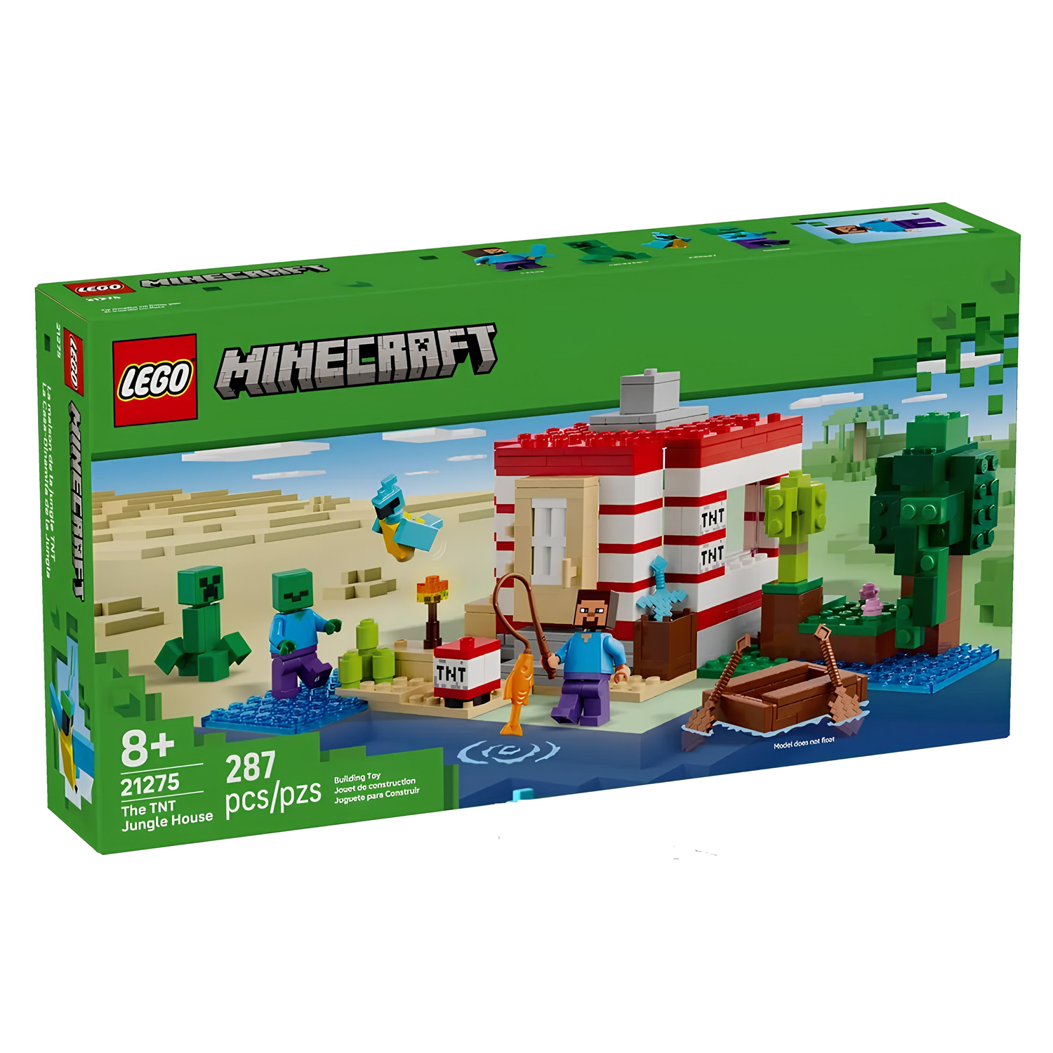 Конструктор LEGO Minecraft 287 дет. - фото 11