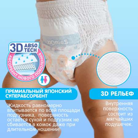 Трусики Joonies Premium Soft XL (12-17 кг) 50 шт.