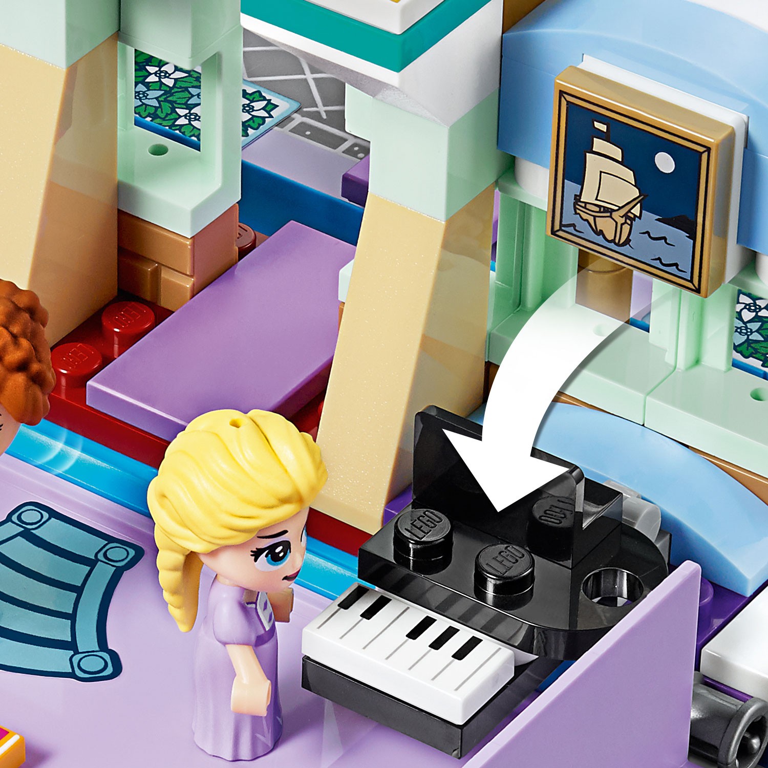 Конструктор LEGO Disney Princess Книга приключений Анны и Эльзы блочный - фото 15