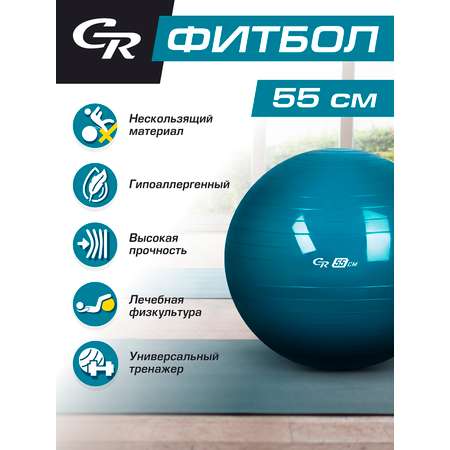 Мяч гимнастический CITYRIDE Фитбол 55см