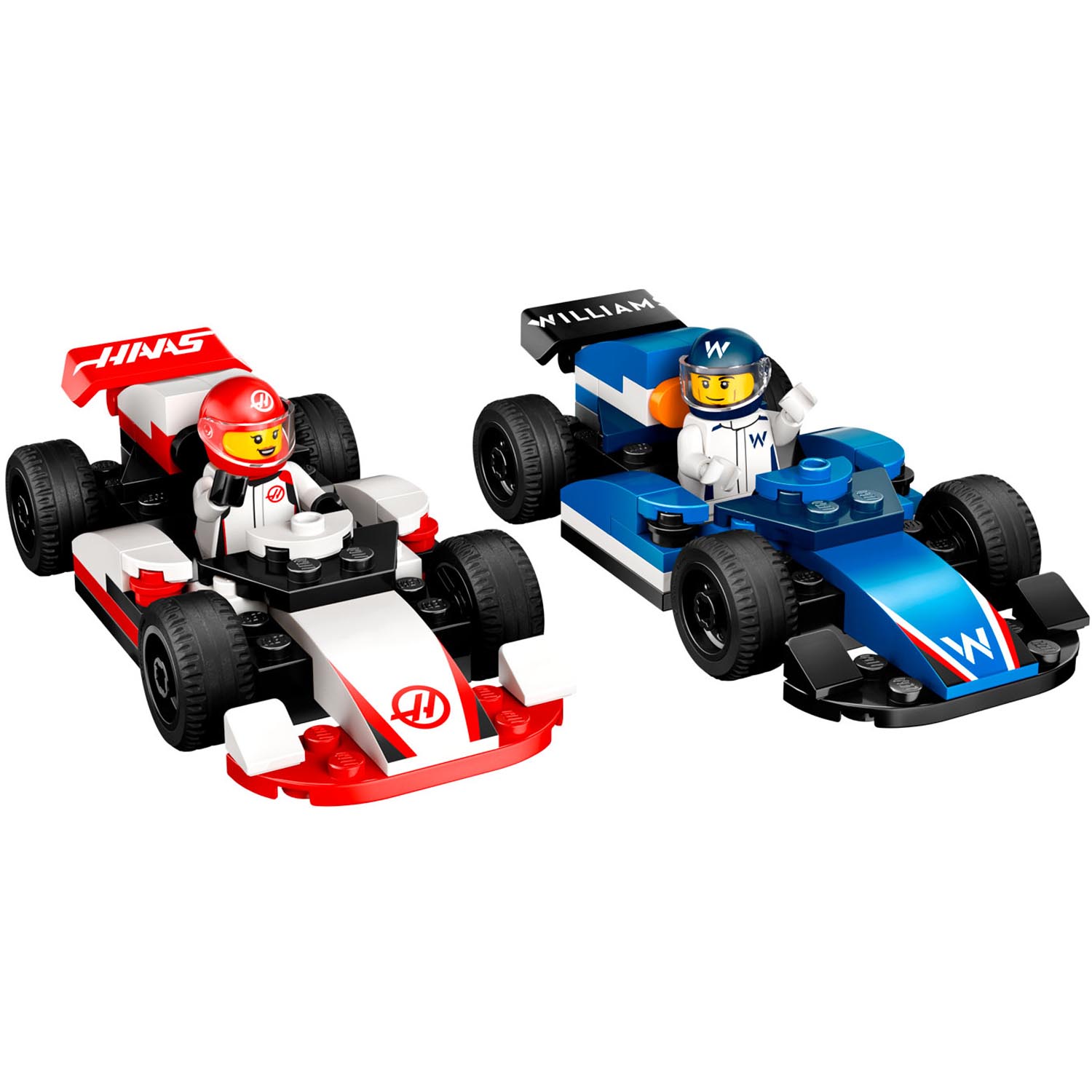 Конструктор LEGO City Машины Williams Racing и Haas 92 дет. - фото 5