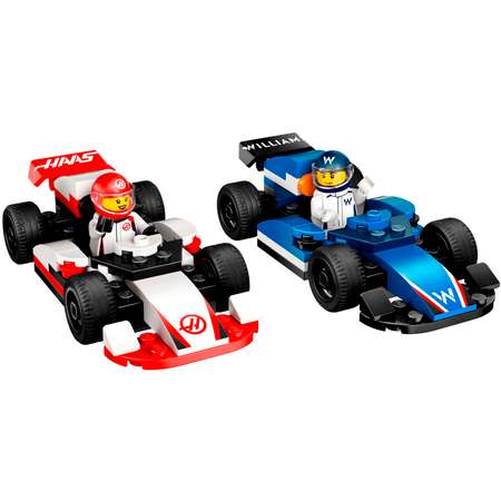 Конструктор LEGO City Машины Williams Racing и Haas 92 дет.