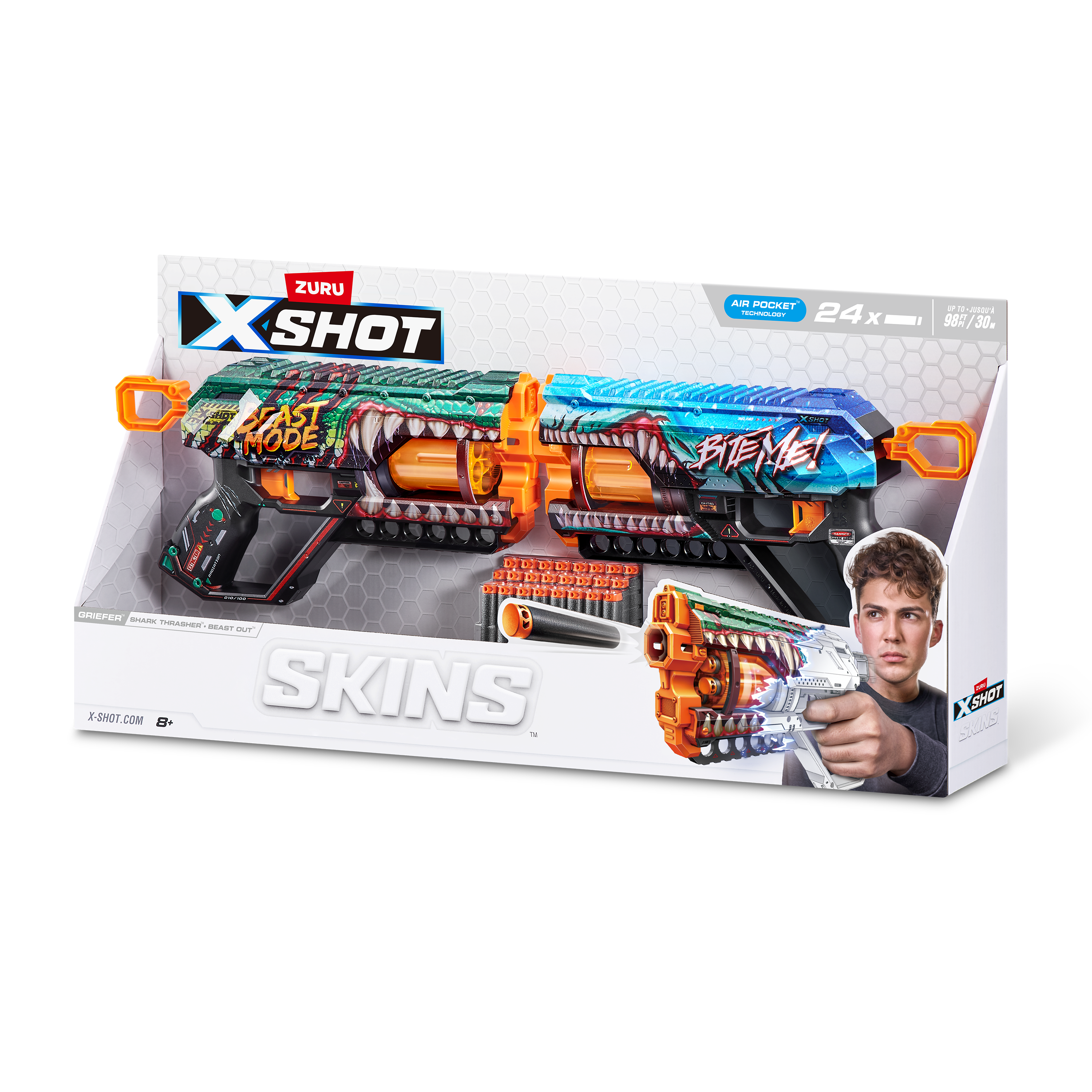 Бластер Zuru XSHOT  Skins Гриффер - фото 10