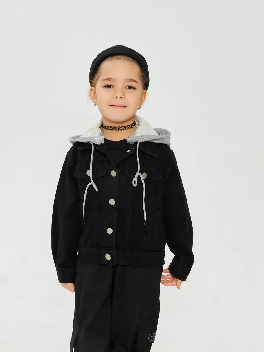 Джинсовая куртка RuStyle ДУ-куртджинВ8320-серкап - фото 4