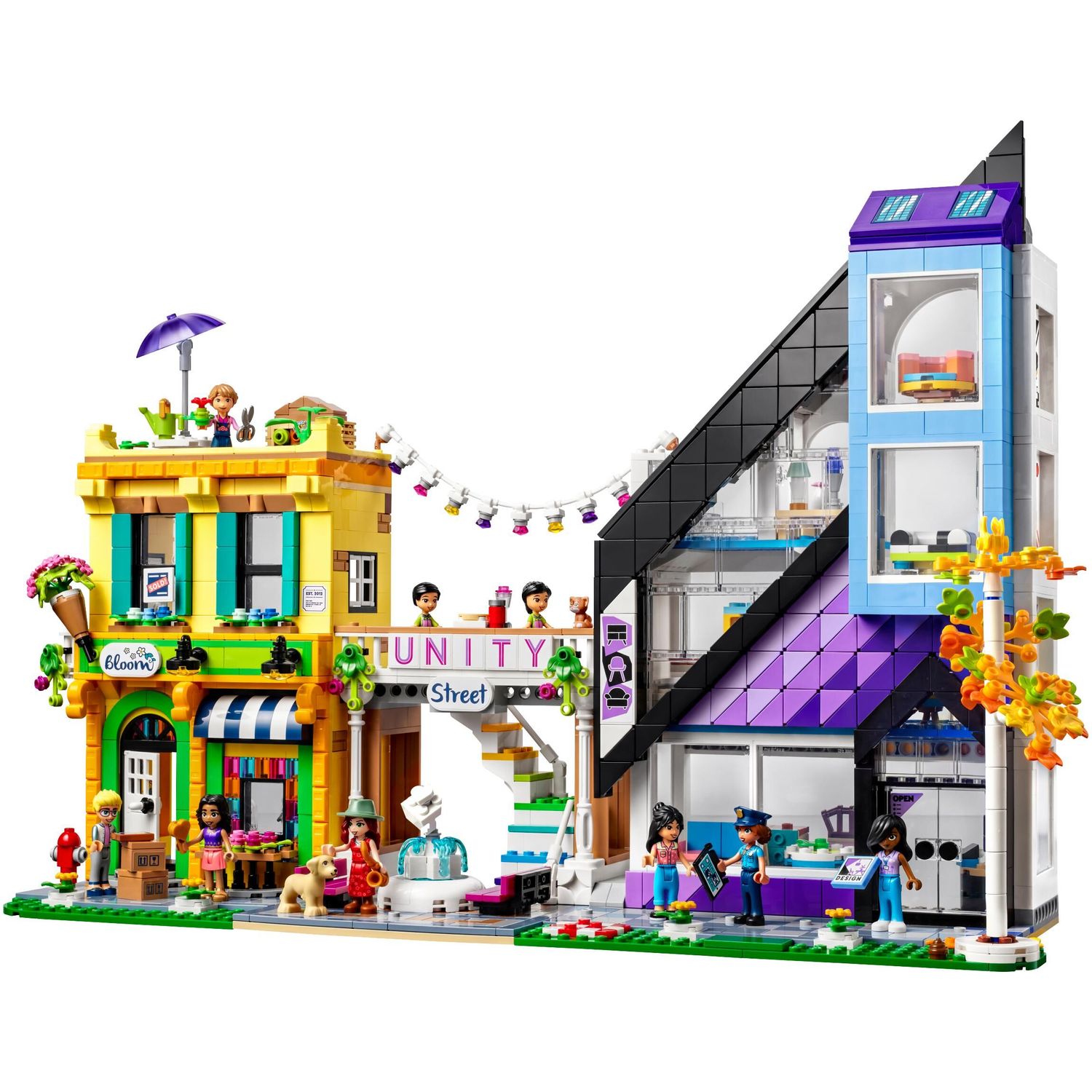 Конструктор LEGO Friends Магазины цветов и дизайна - фото 1