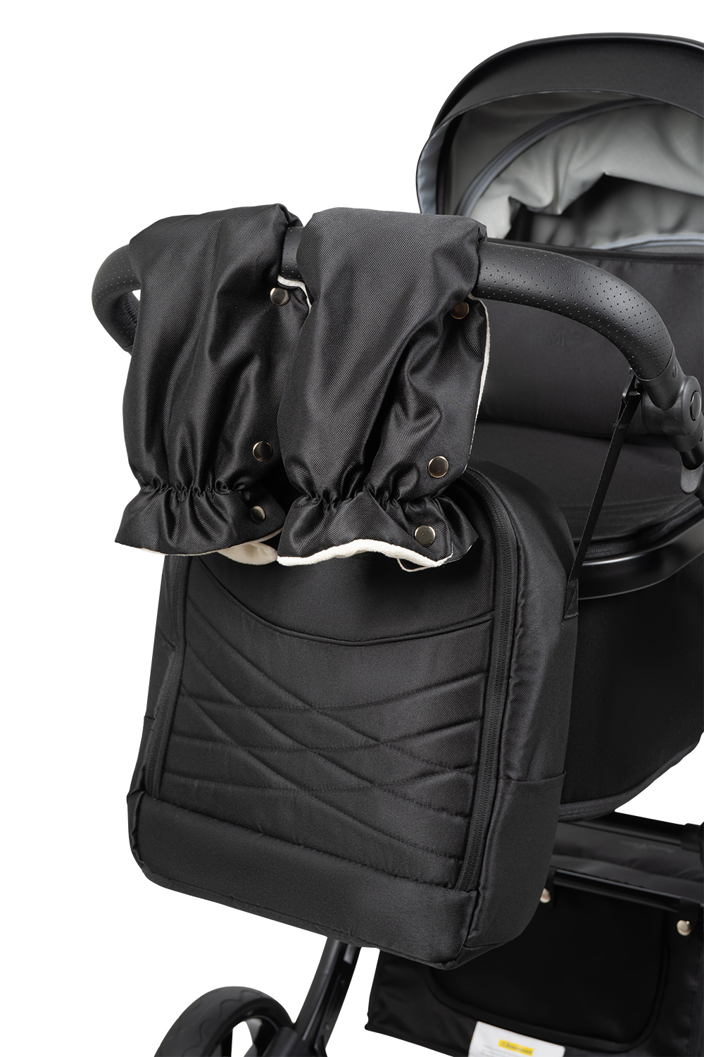 Коляска трансформер Aimile Авантюрист / Adventurer черный - фото 25