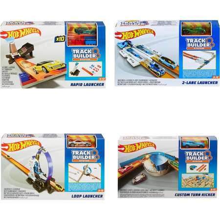 Базовый набор Hot Wheels аксессуаров для трека с машинкой в ассортименте