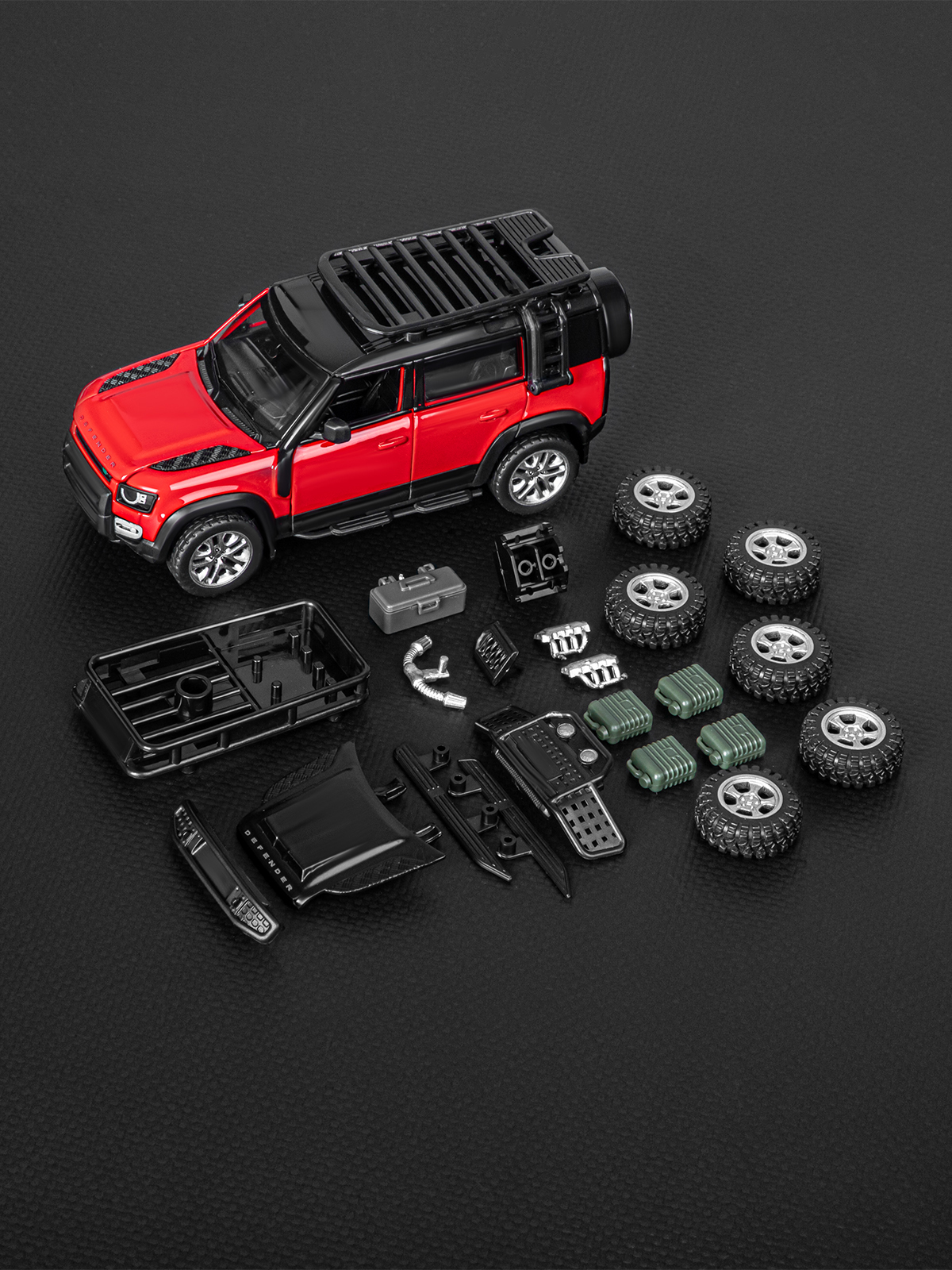 Автомобиль АВТОпанорама Land Rover Defender 110 Сборная модель 1:43 JB1251720 - фото 35