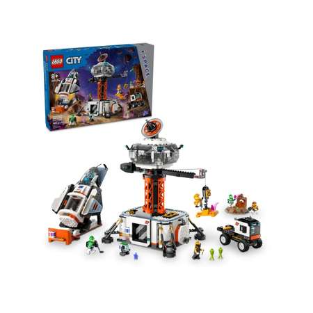 Конструктор LEGO City SpaceBase and RocketLaunchpad блочный
