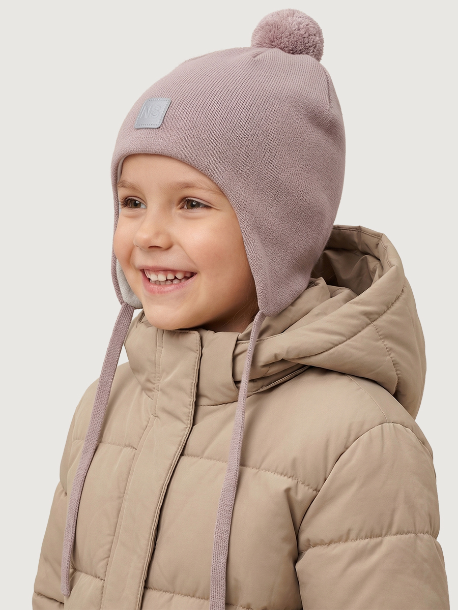 Изображение товара Шапка демисезонная для девочки Atmosphere; вискоза 50%