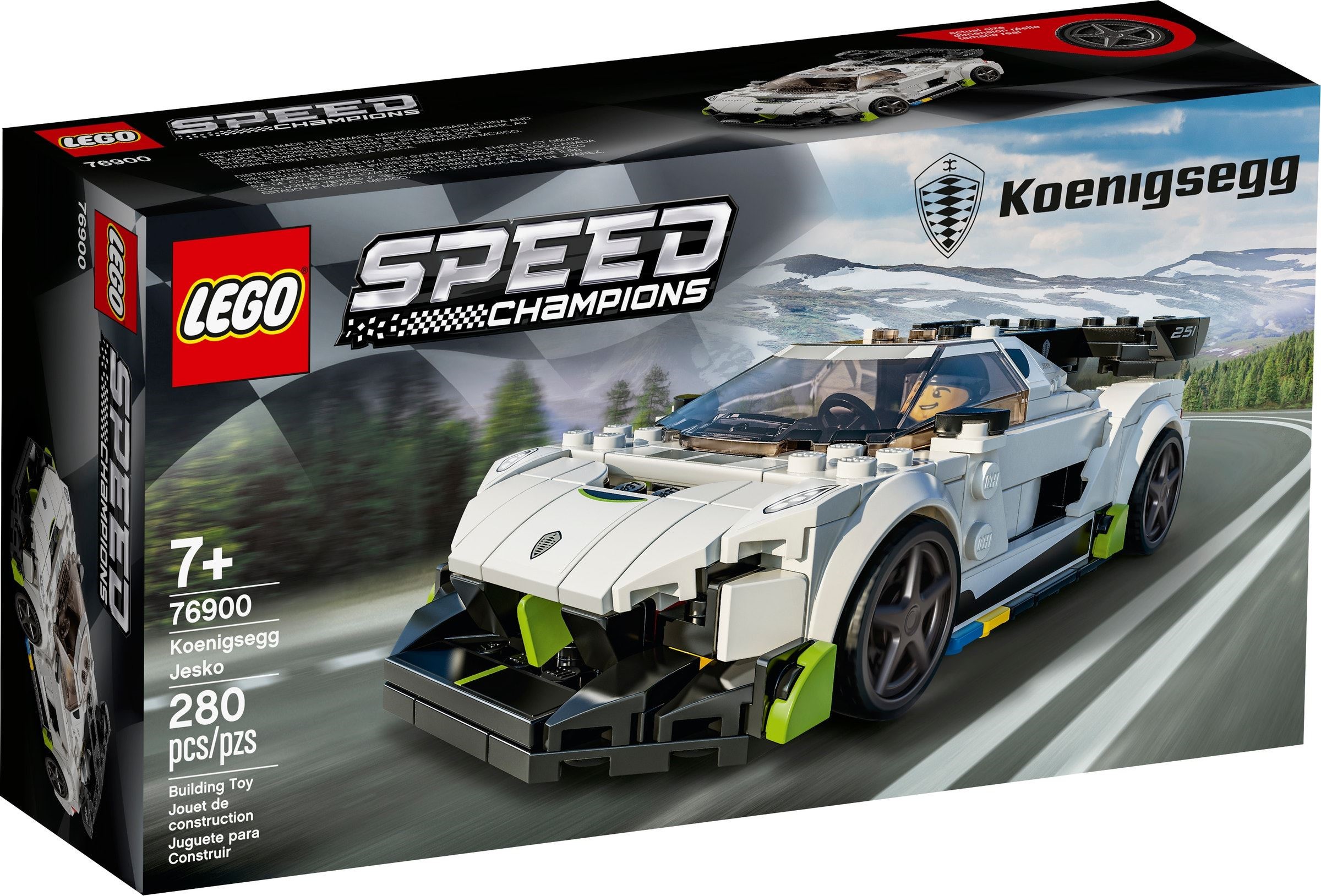 Конструктор LEGO Speed Champions 76900 280 дет. - фото 1