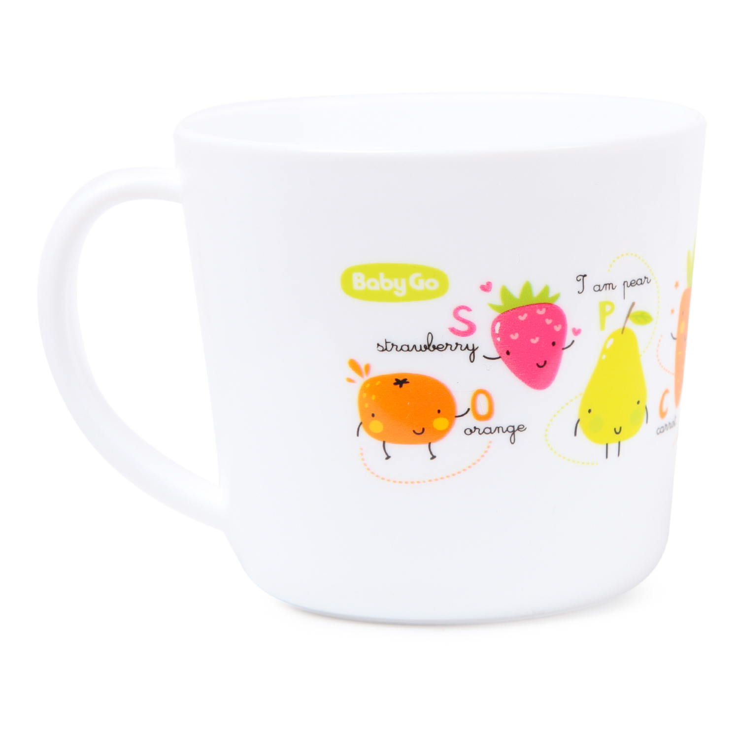 Кружка BabyGo Fruits 200 мл 1 шт. - фото 1