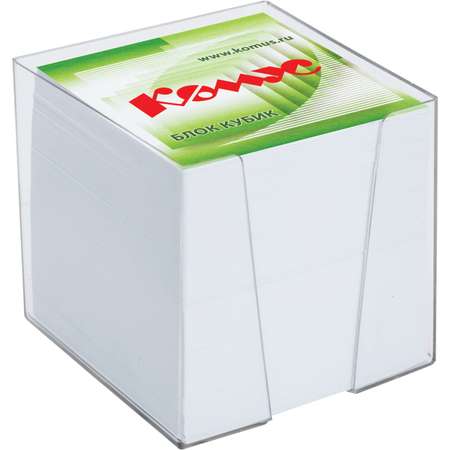 Блок для записей Комус белый