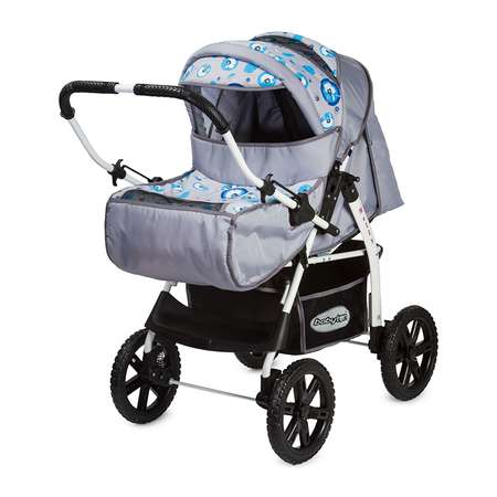 Коляска трансформер Babyton Melly Grey-Blue