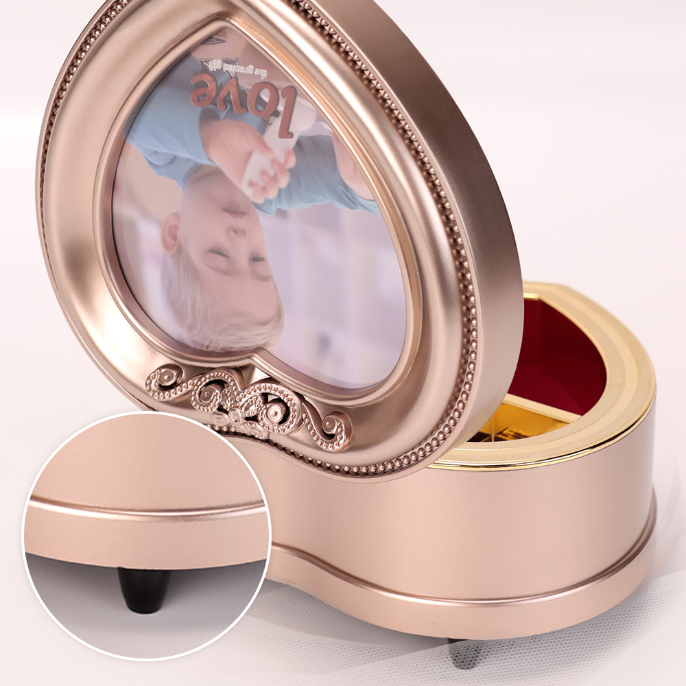 Детская Шкатулка музыкальная TIPTOPOLIS Сердце коричневое - фото 7