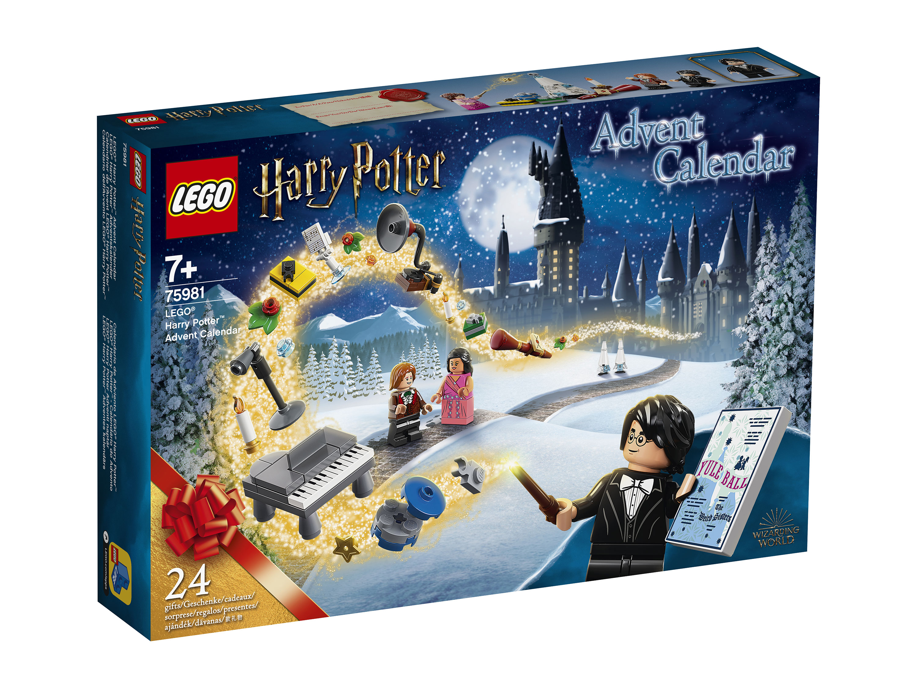 Изображение товара Конструктор LEGO Harry Potter 75981 Новогодний календарь 335 деталей Изображение товара Конструктор LEGO Harry Potter 75981 Новогодний календарь 335 деталей