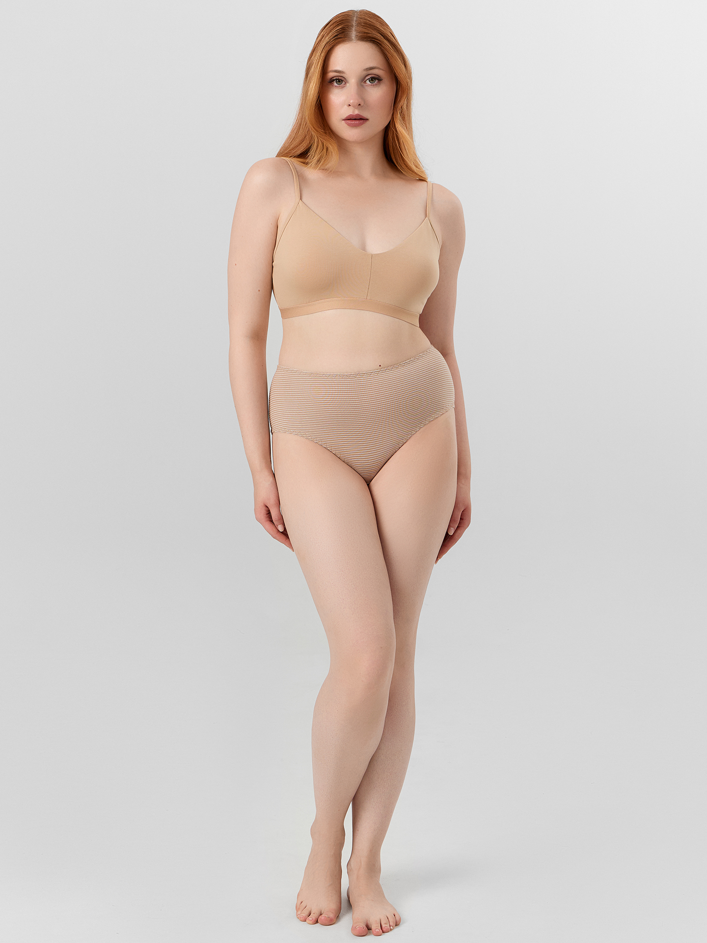 Трусы Mark Formelle (Марк Формэль) 412075/бежевая полоска - фото 3