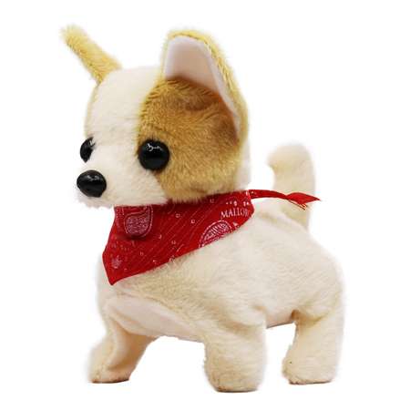 Интерактивная игрушка Mioshi Щеночек Корги коричнево-бежевый