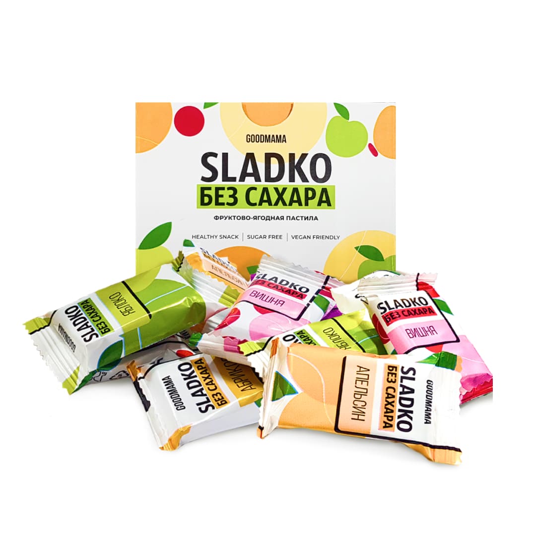 Пастила GOOD-MAMA без сахара фруктовая диетическая - фото 1