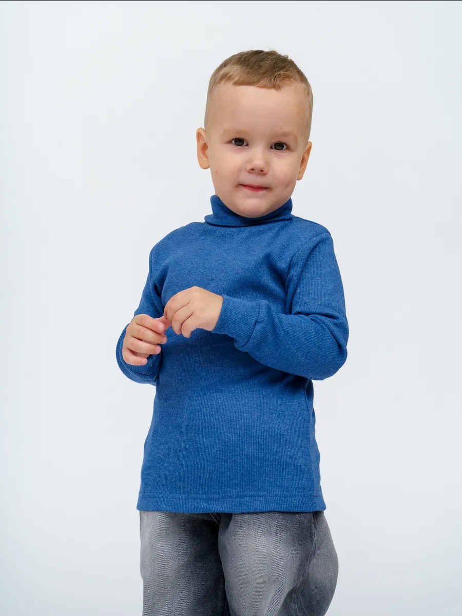 Водолазка TOTEMFOX 231КН2F/индиго меланж - фото 7