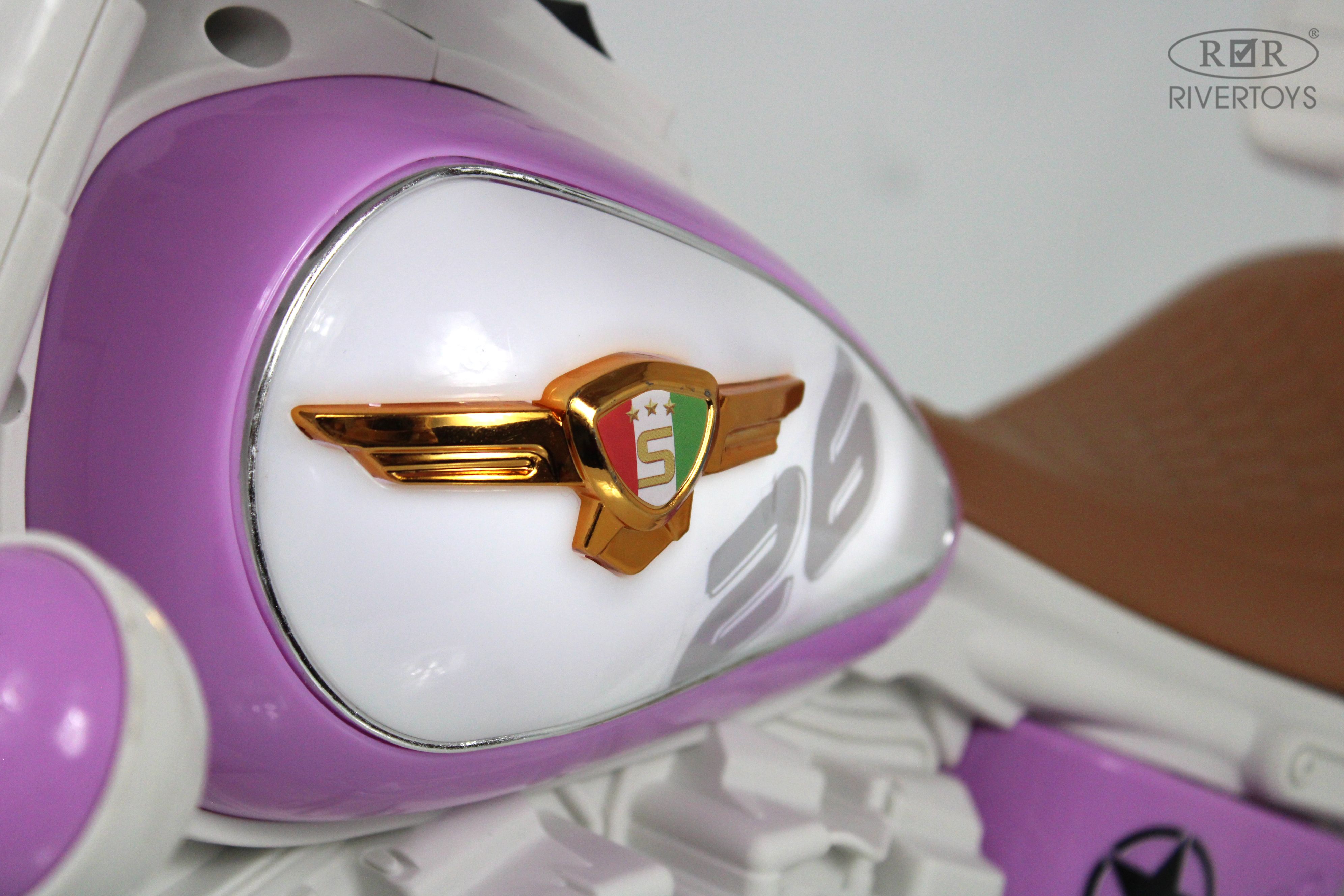 Электромобиль RIVERTOYS G500GG-A-PURPLE - фото 6
