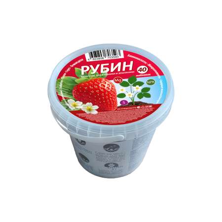 Удобрение для клубники и земляники РУБИН комплексное 40 таблеток