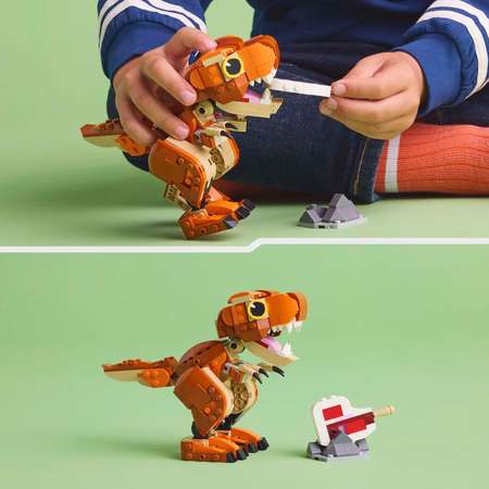 Конструктор LEGO Jurassic World Little Eatie: T-rex блочный