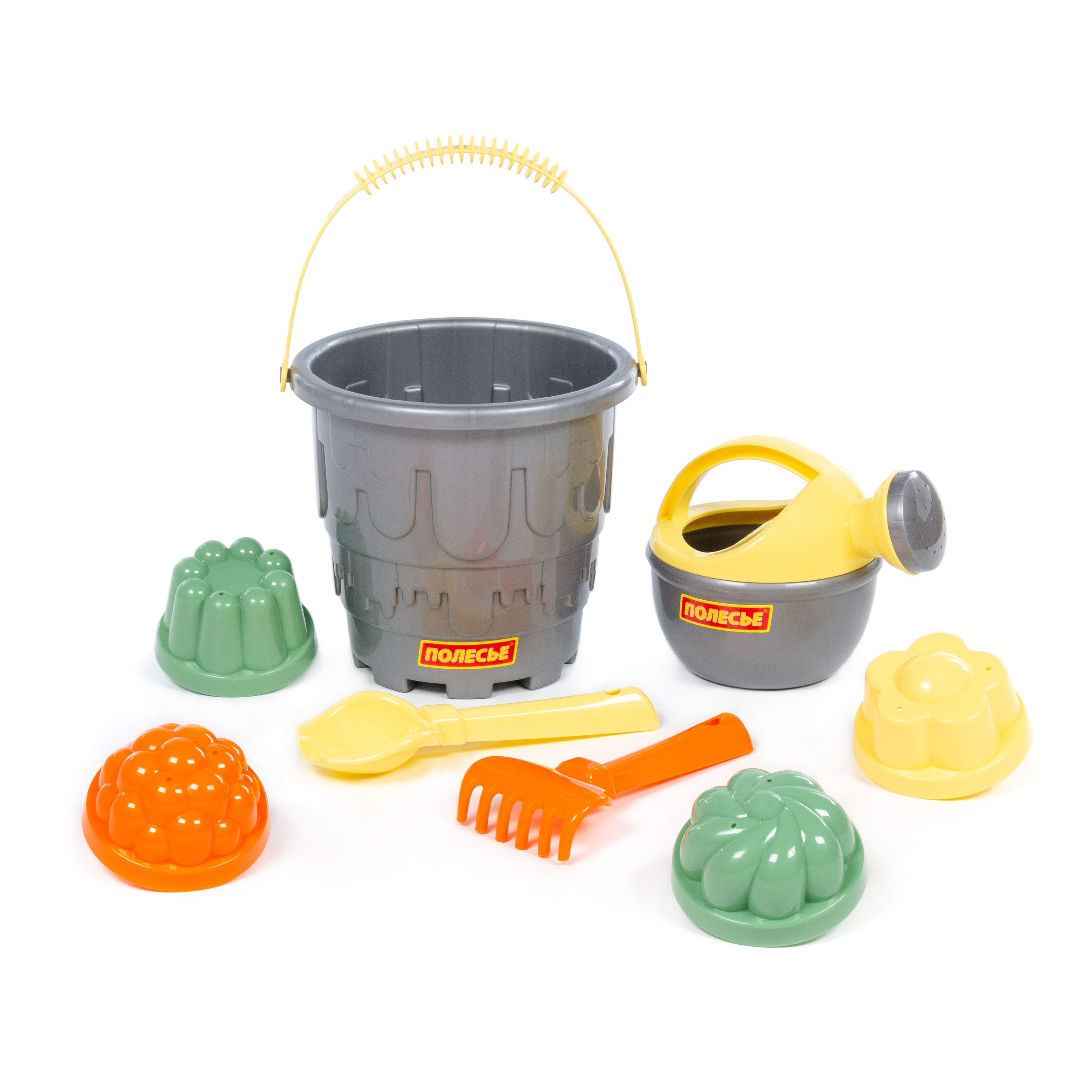 Песочный набор Полесье серый 1 предм. - фото 3