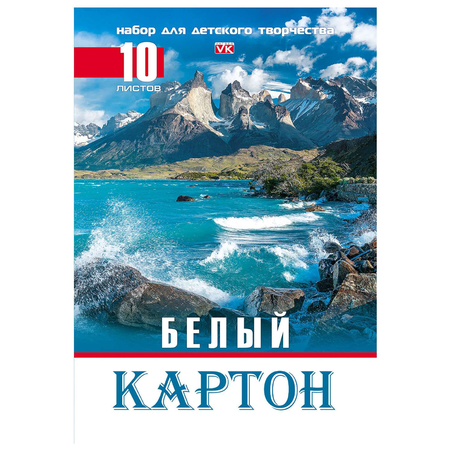 Белый картон Hatber - фото 1