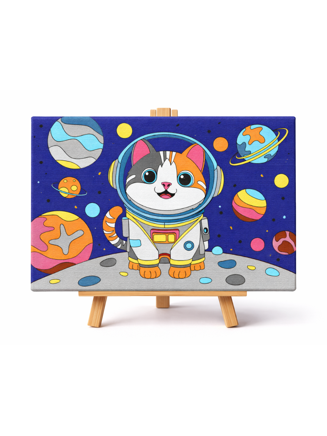 Картина по номерам Magic Stories Кот - фото 8