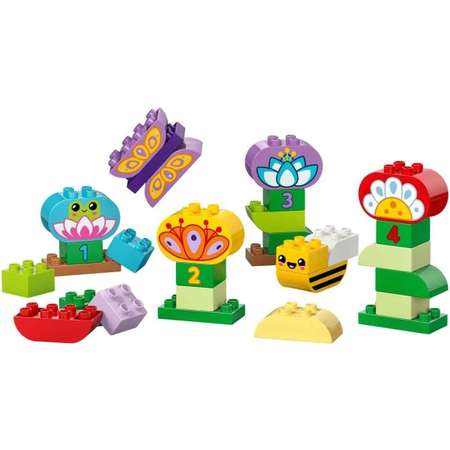 Конструктор LEGO DUPLO Креативный цветочный сад блочный