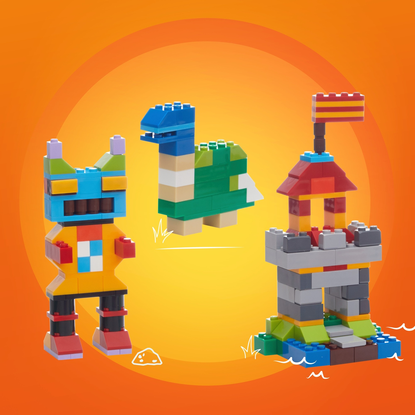 Конструктор Mega Construx Wonder Builders 790 дет. - фото 8