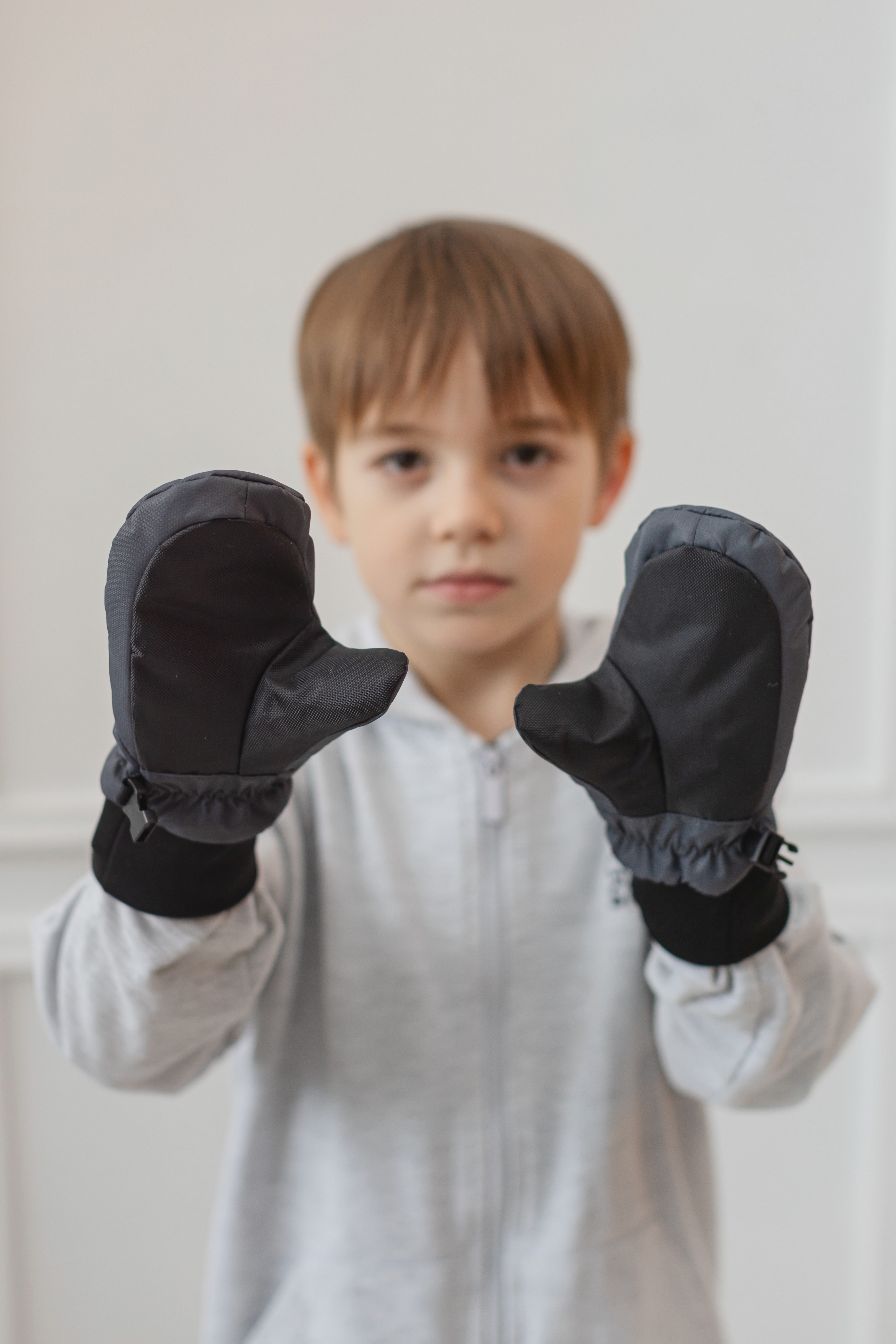 Варежки ARCTICMAGIC Р-290темно-серый - фото 2