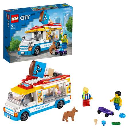 Конструктор LEGO City Great Vehicles Ice-Cream Truck блочный