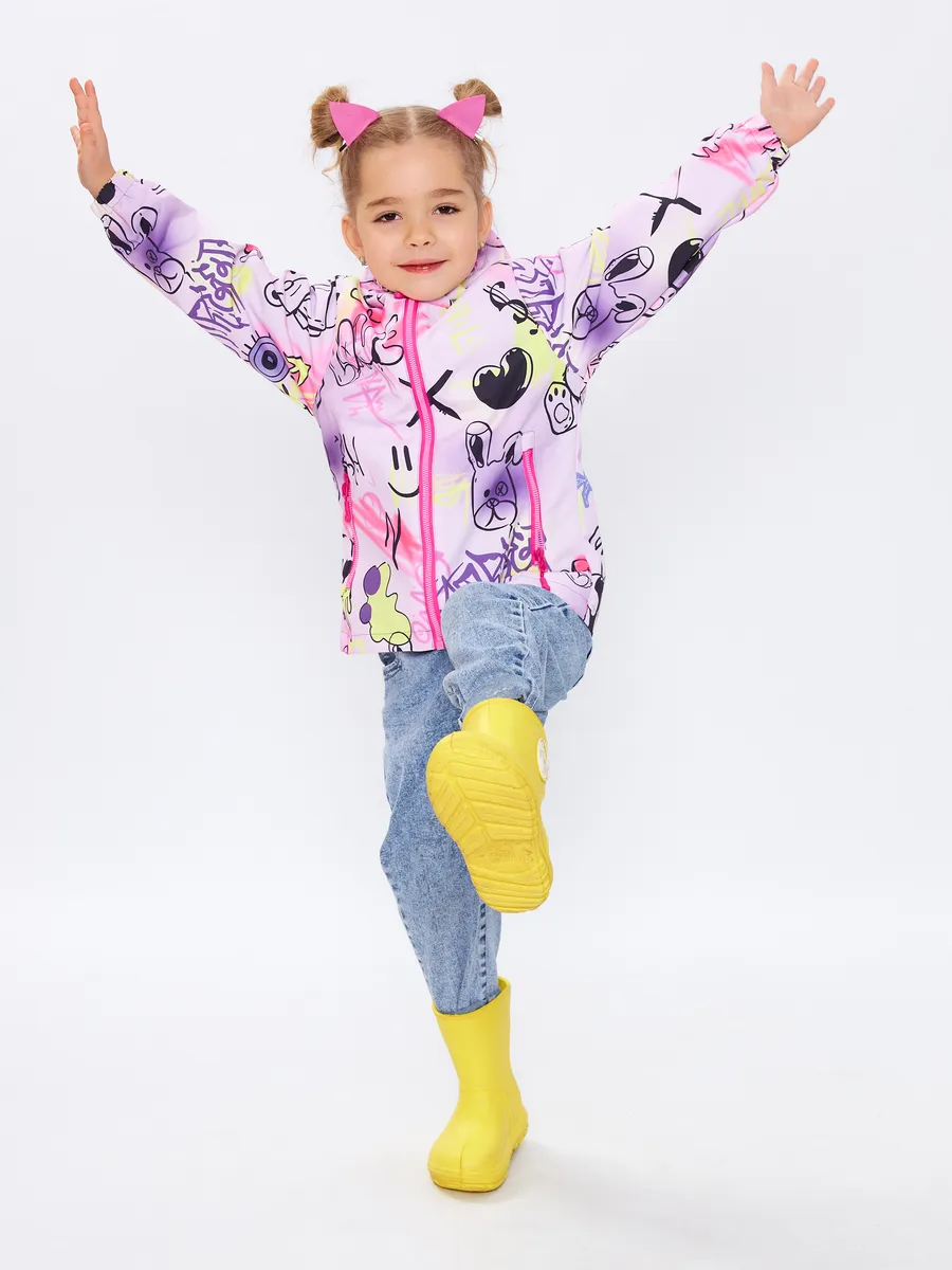 Ветровка RuStyle ДД-ветTSК-388-граффиол - фото 9