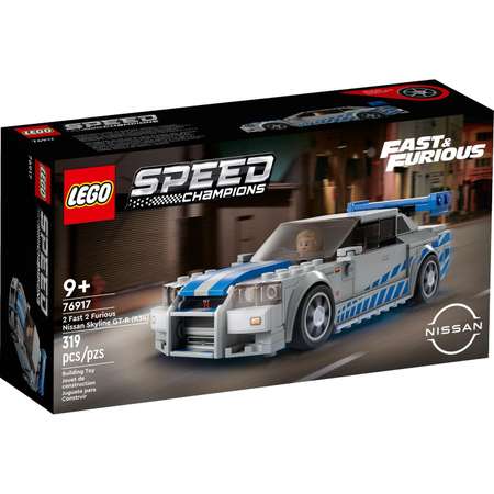 Конструктор LEGO Speed Champions 2Fast 2Furious Nissan Skyline блочный