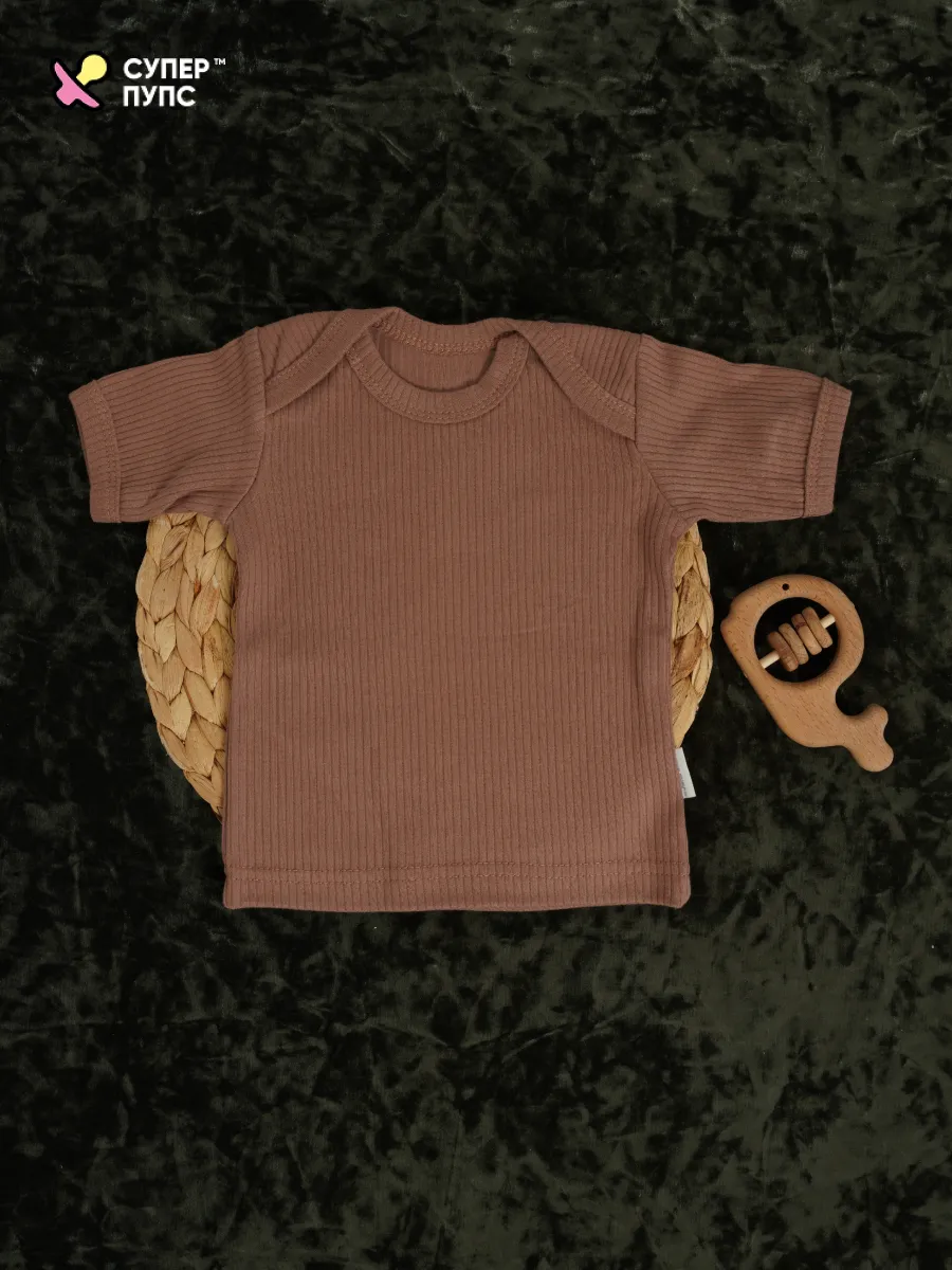 Футболки 3 шт Супер Пупс нбр/3пр/футб/полоска/сон - фото 10